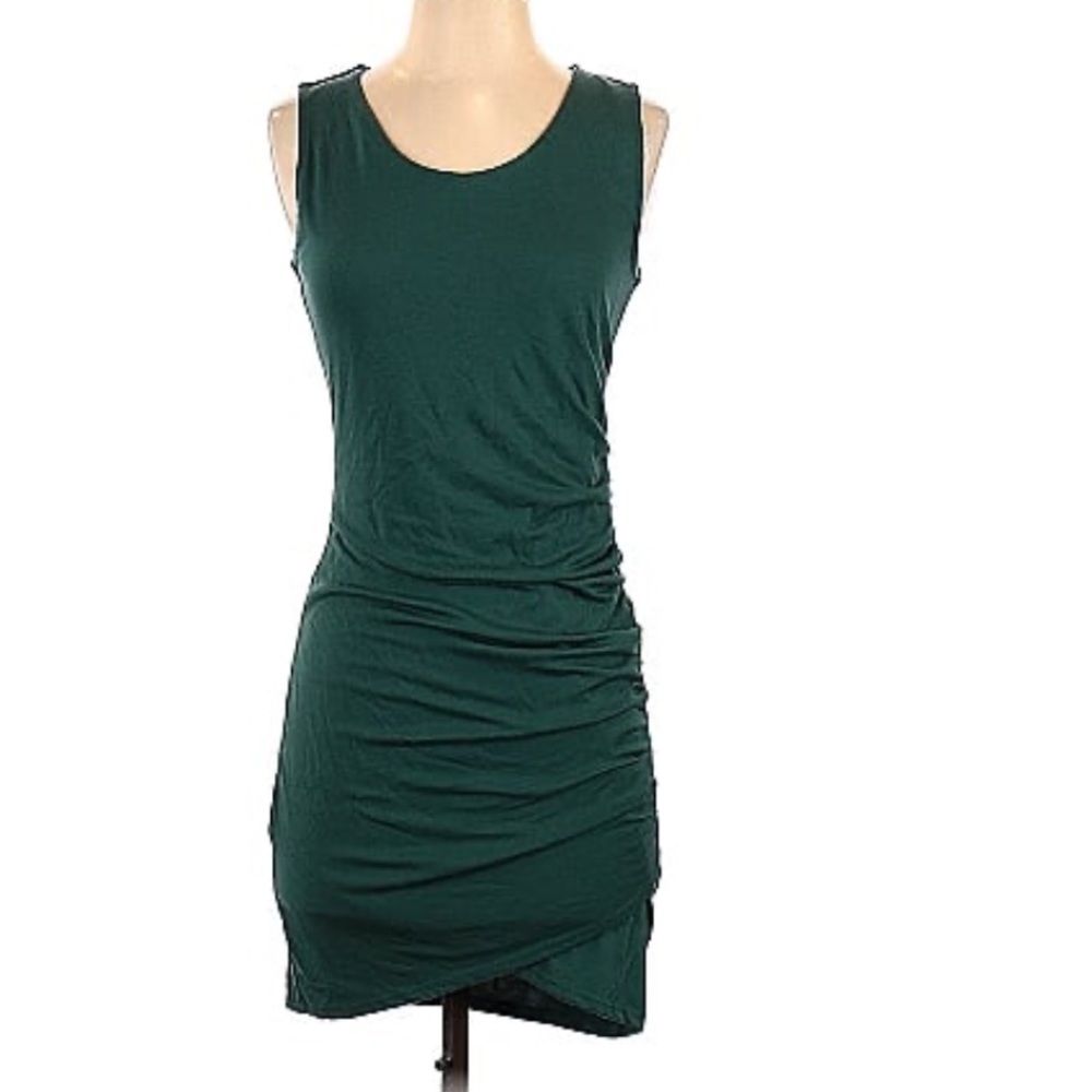 Free Press Green Mini Dress